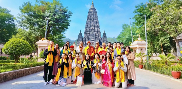 Đoàn đại biểu GTTCI VN đến Bồ đề Đạo tràng - Nơi Đức Phật thành Đạo