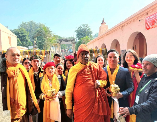 Đoàn đại biểu GTTCI VN đến Bồ đề Đạo tràng - Nơi Đức Phật thành Đạo