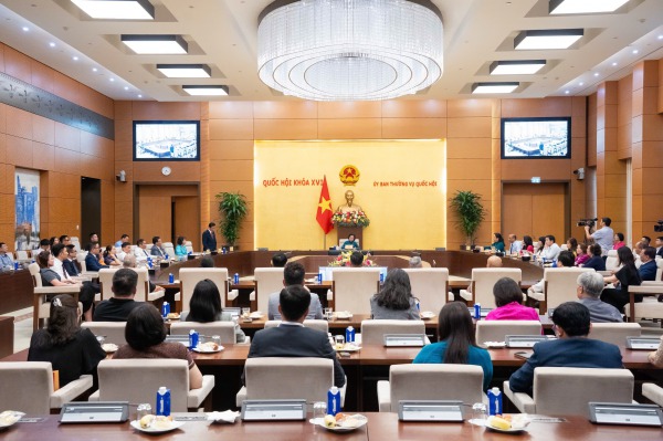 Đoàn đại biểu Khoa học - Doanh nhân - Doanh nghiệp tiếp kiến Phó Chủ tịch Quốc hội